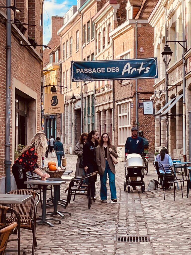 Photo of the Passage des arts for our escape game in Lille