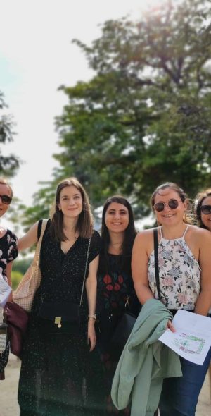 Photo of a group of women celebrating a bachelor party in Lyon | Game Visit