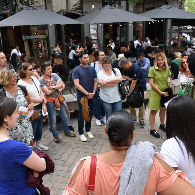 Escape game extérieur groupe Lyon